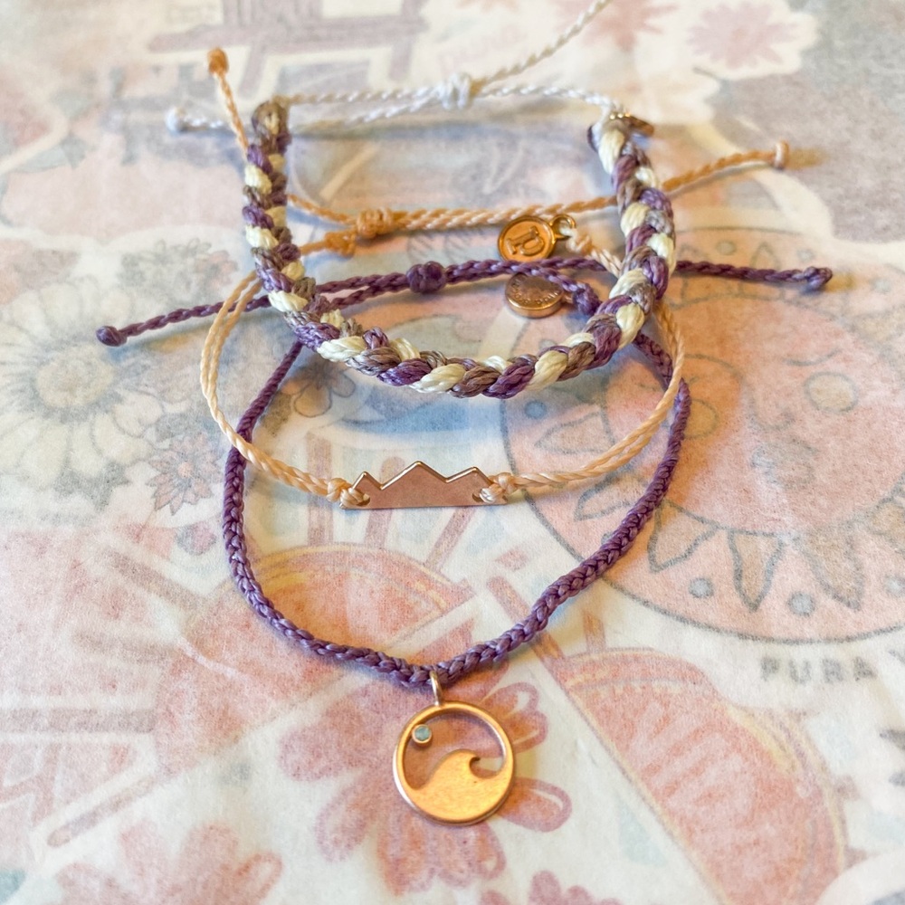 Pura Vida April 2019 “Best Buds” bracelet club set